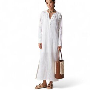 J. Crew Cabana dress in linen Size Medium